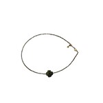 Scarlet et Lucien Bracelet Double Flower Hématite et Labradorite