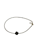 Scarlet et Lucien Bracelet Double Flower Hématite et Onyx