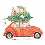 Serviettes en Papier Christmas Delivery 33*33