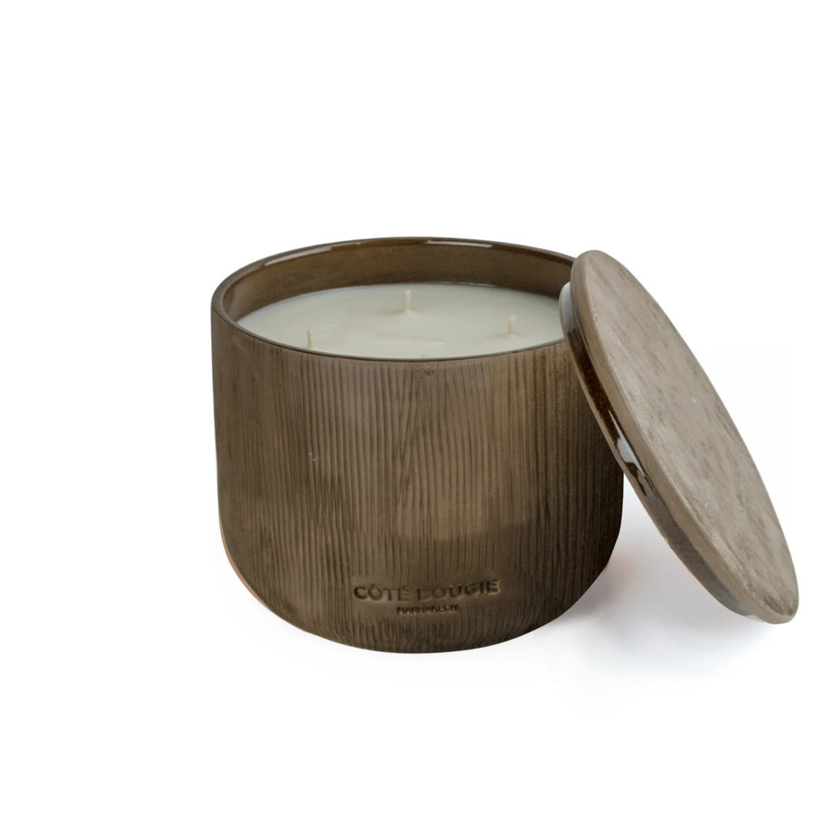 Côté Bougie Bougie Tamila Cuir Obscur