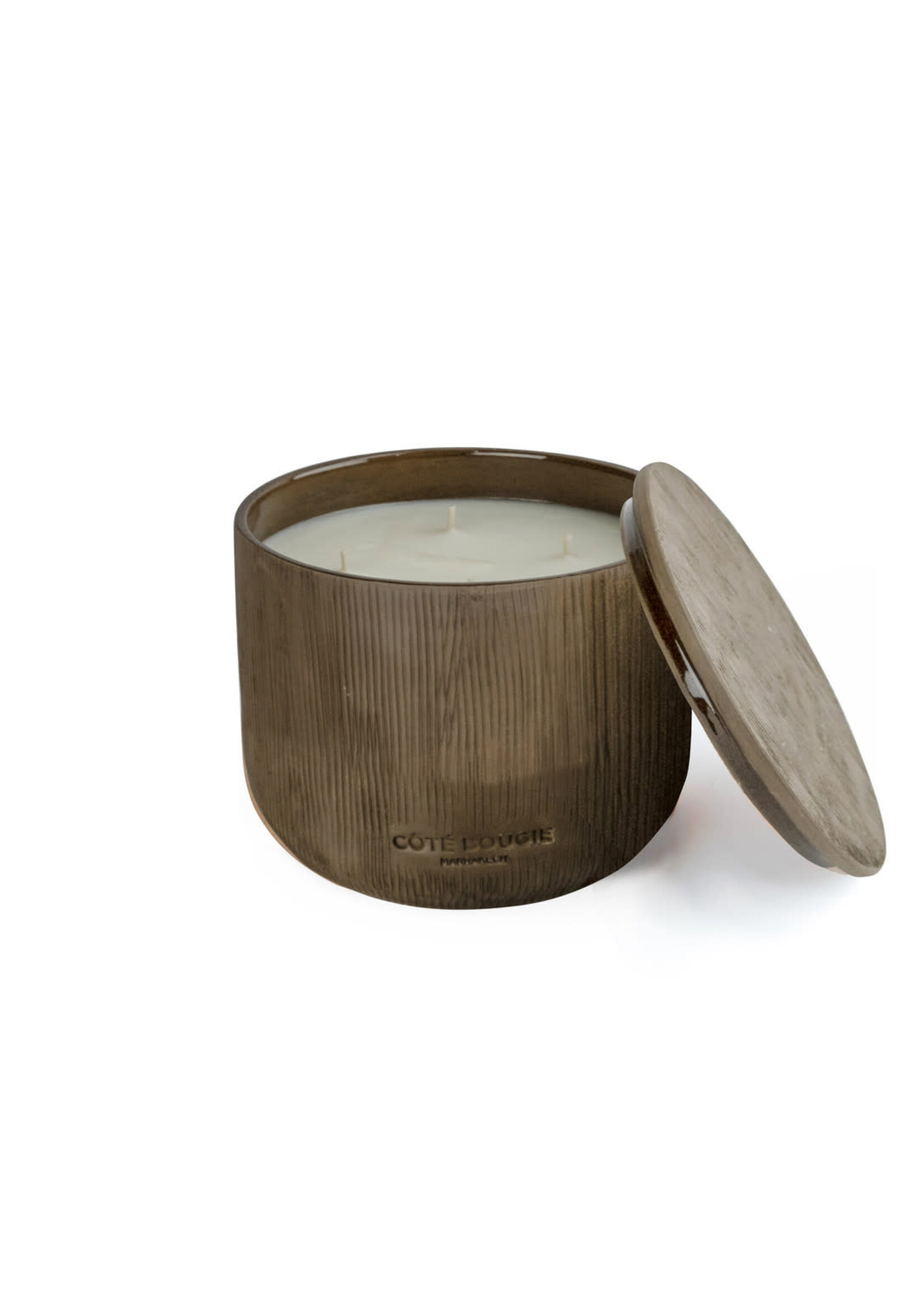 Côté Bougie Bougie Tamila Cuir Obscur