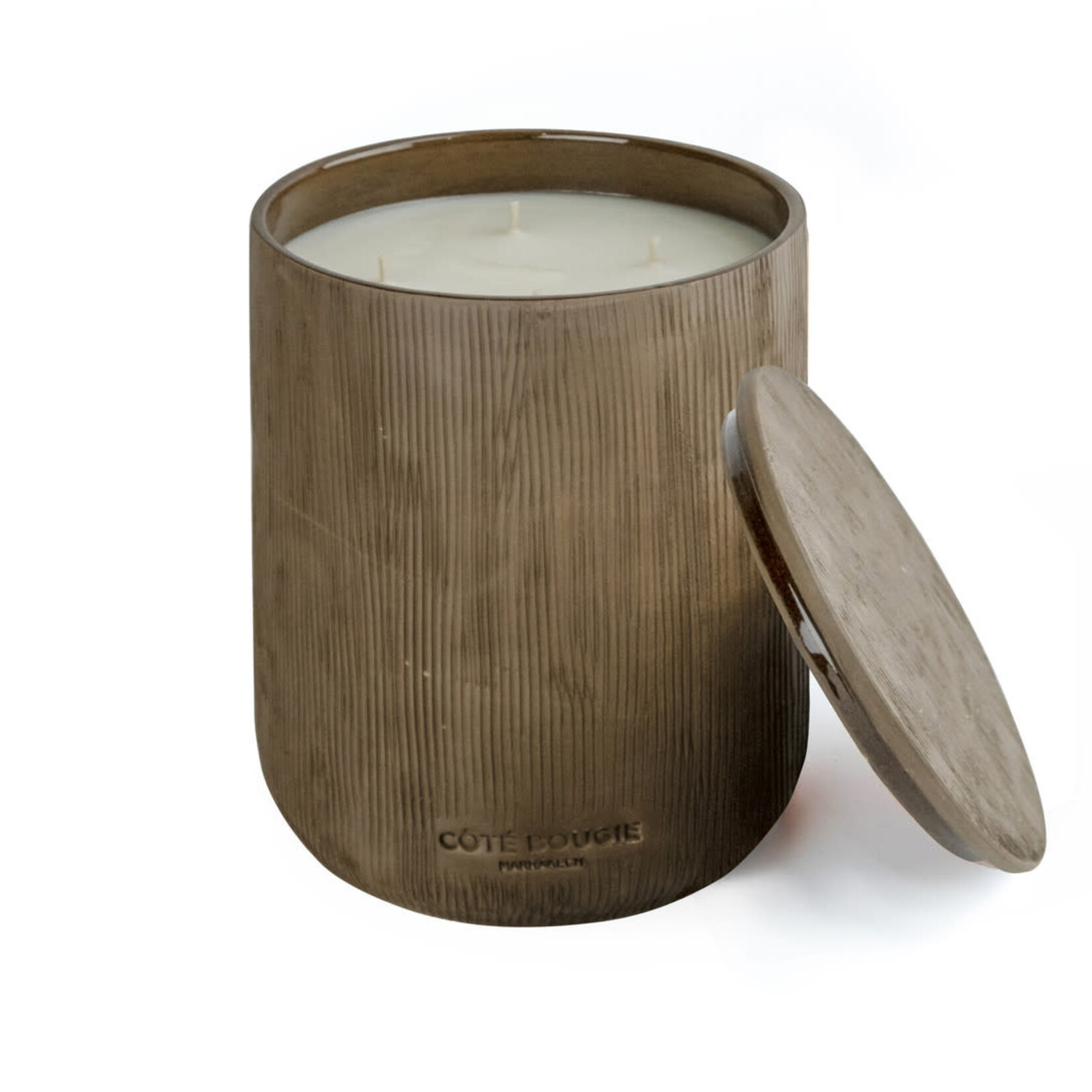 Côté Bougie Bougie Tamila Cuir Obscur