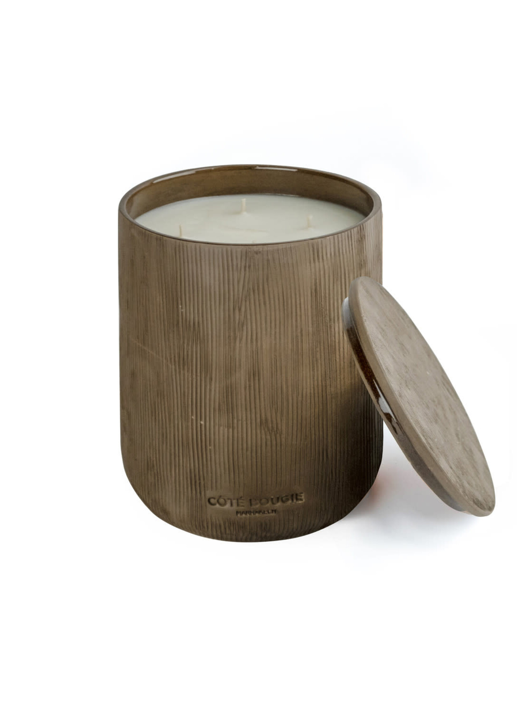 Côté Bougie Bougie Tamila Cuir Obscur