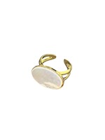 Bague Agathe Nacre Blanche