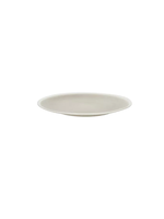 Pomax Biscotti Assiette Plate Porcelaine Greige 26,8 cm