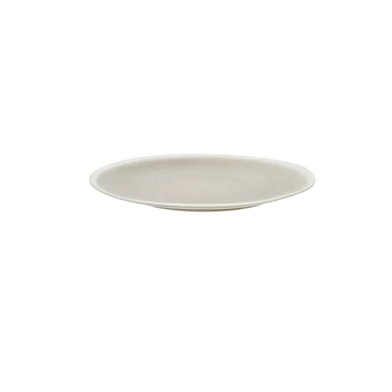 Pomax Biscotti Assiette Plate Porcelaine Greige 26,8 cm