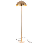 lampadaire doré et marbre