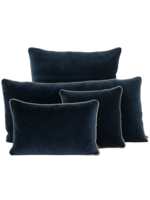 Haomy Housse de coussin New Delhi Encre Carrée