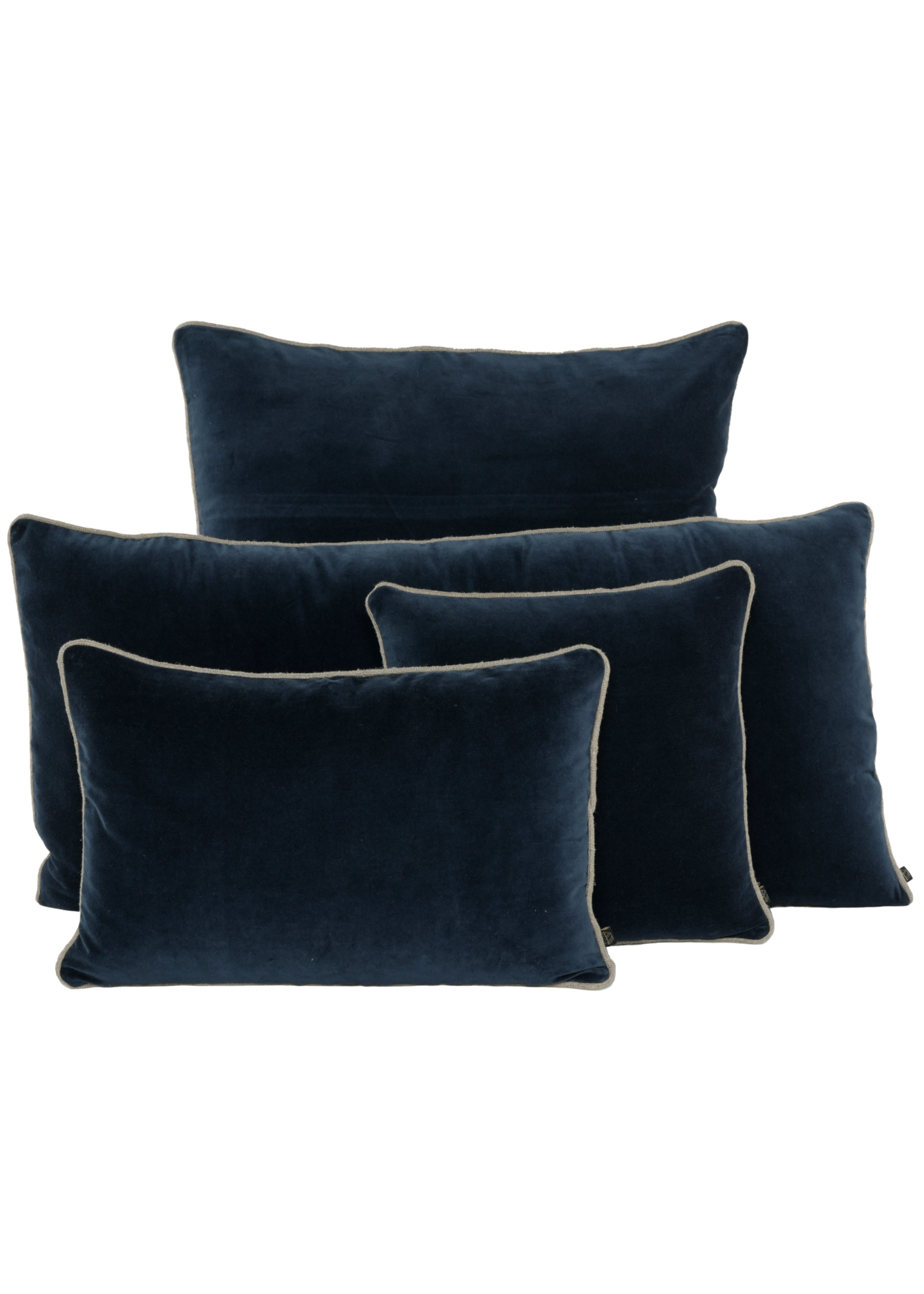 Haomy Housse de coussin New Delhi Encre 40*60