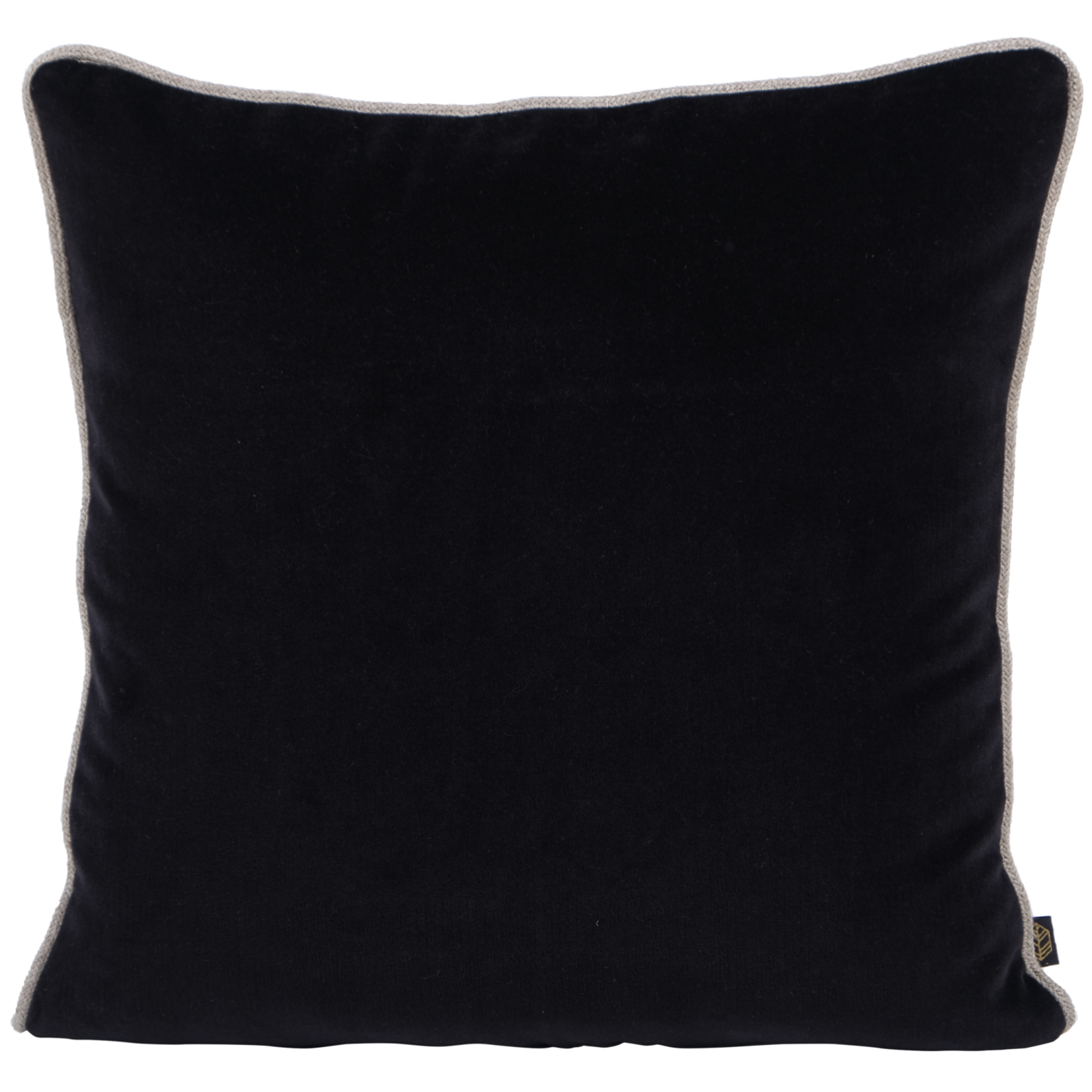 Haomy Housse de coussin New Delhi Noir 40*60