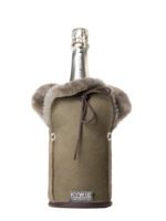 Kywie Champagne Kaki Suede