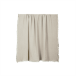 Haomy Plaid Couvre Lit Vanly Naturel