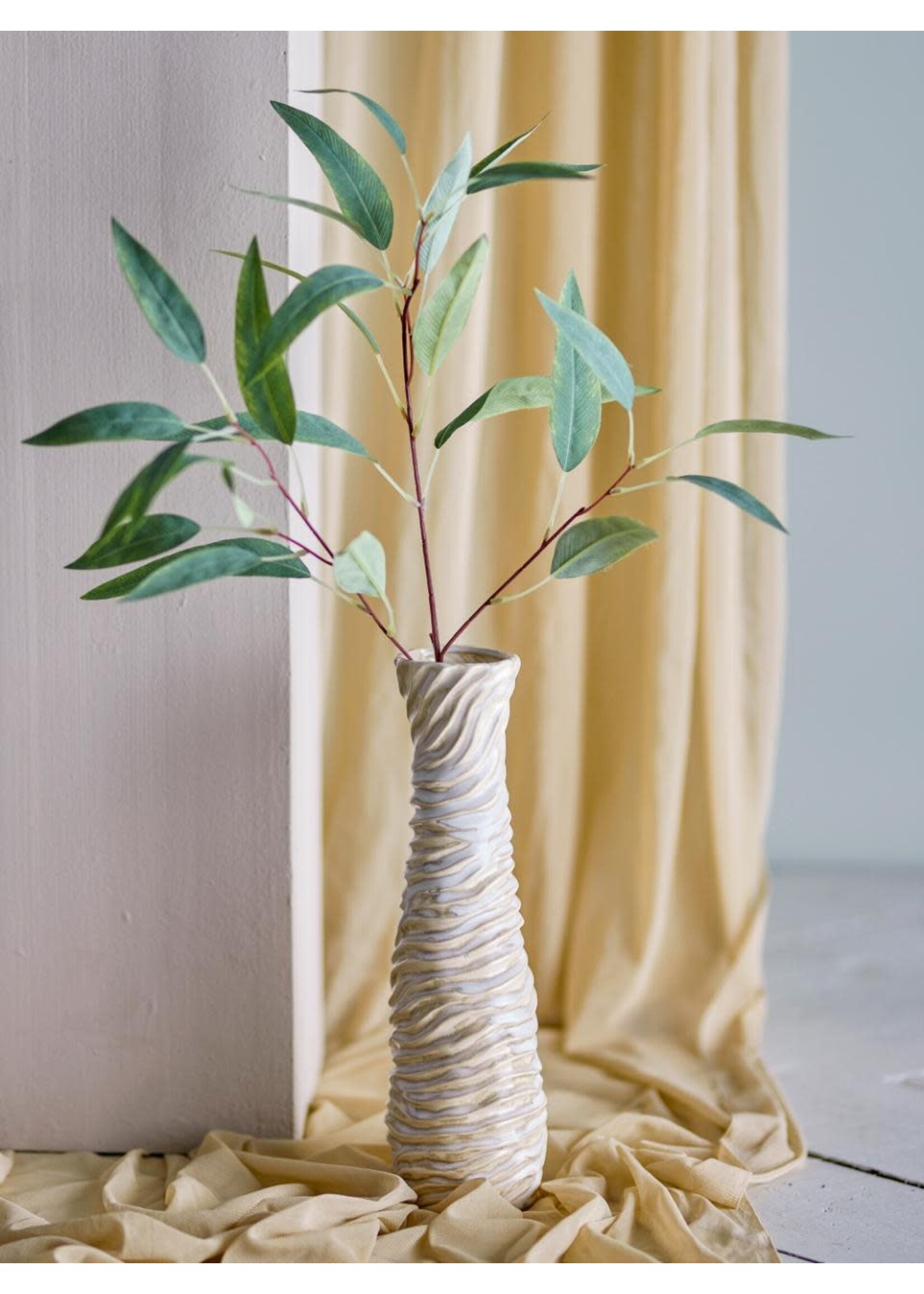 Bloomingville Damien, Vase Grès 9,5*31,5 cm