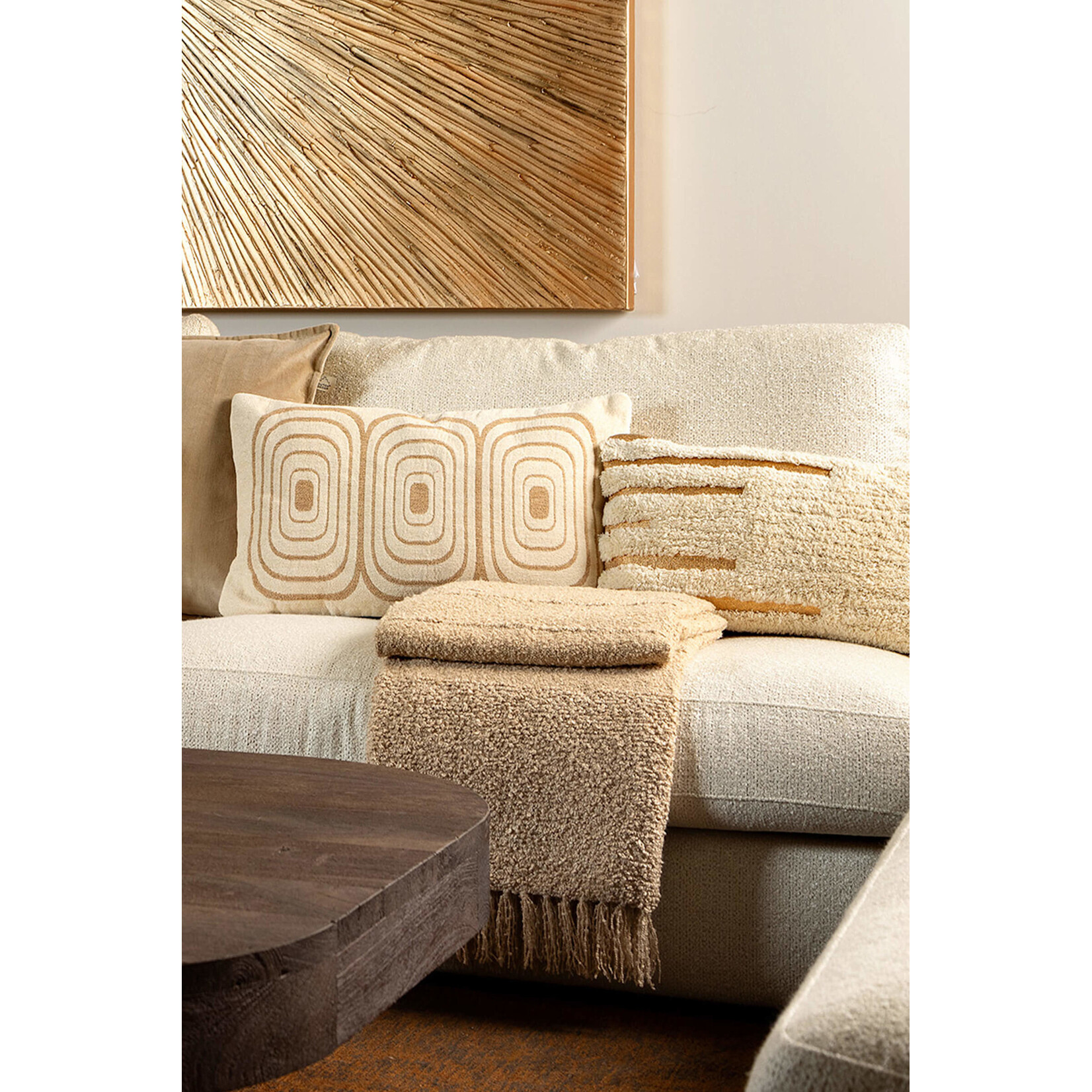 Coussin Eliana Tofu 40*60 cm