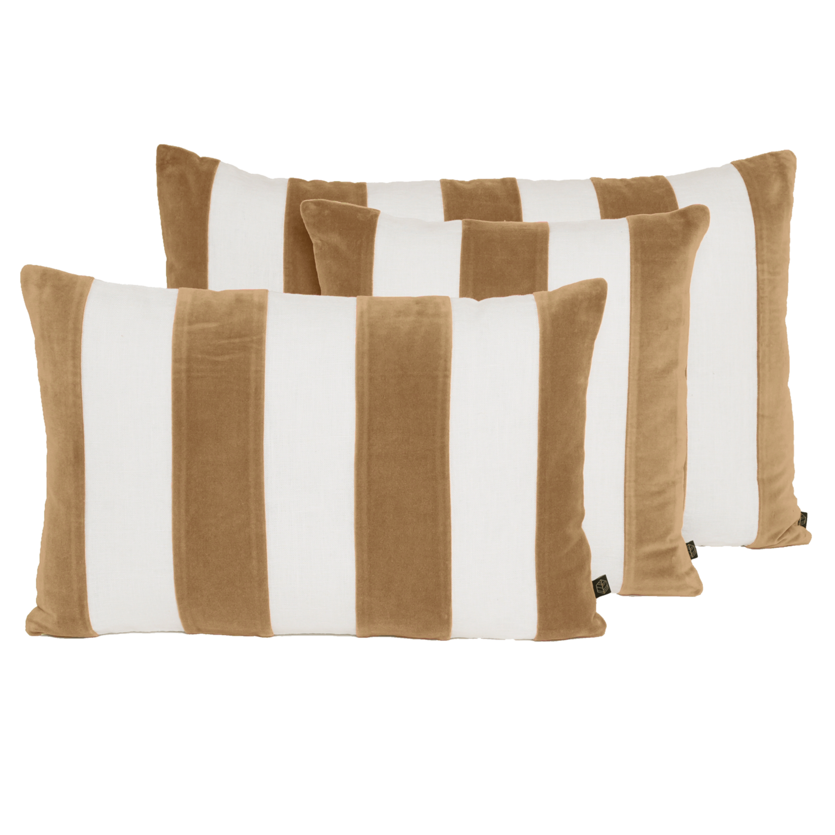 Haomy Housse de coussin Perth Tabac 45*45