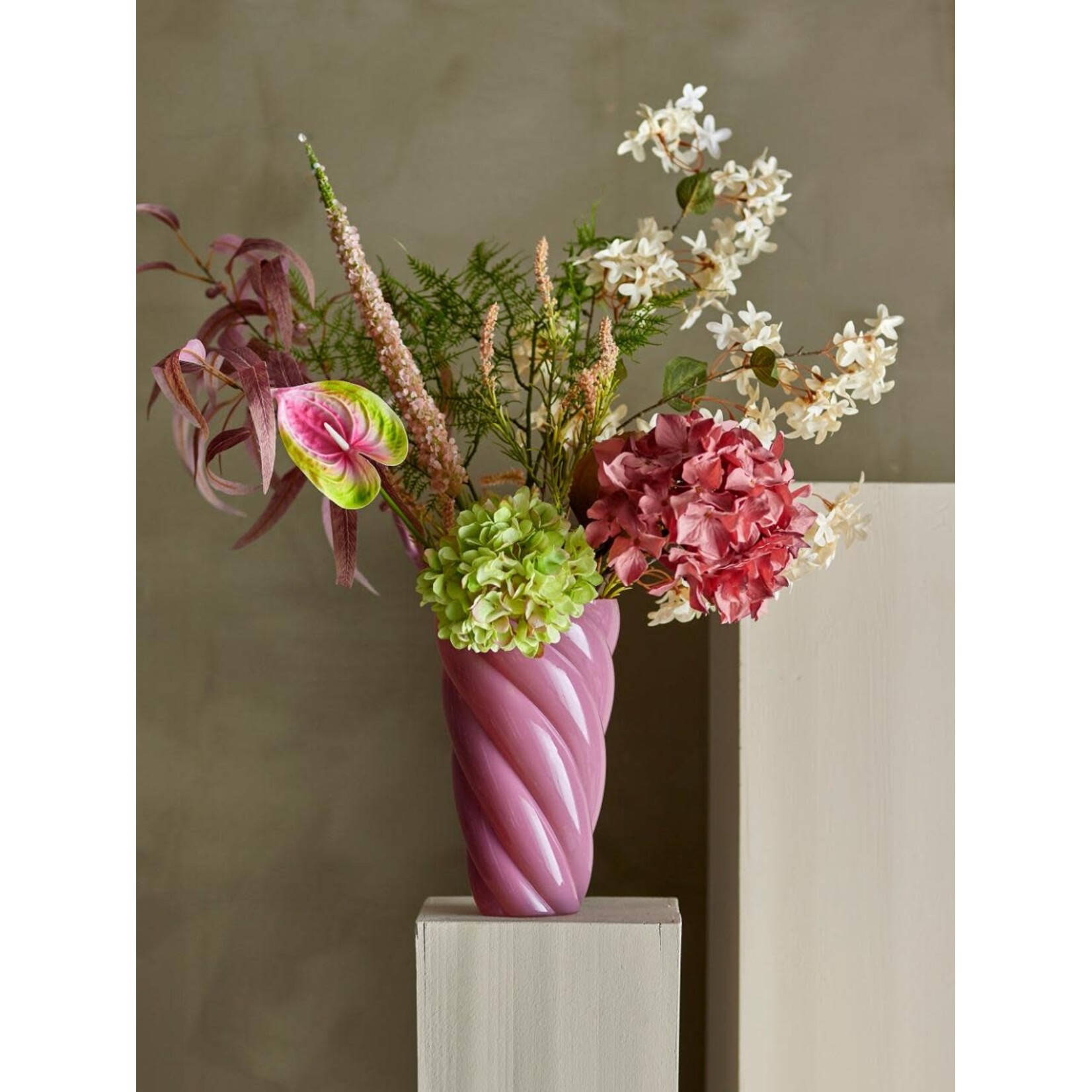 Bloomingville Hydrangea Tige Rose