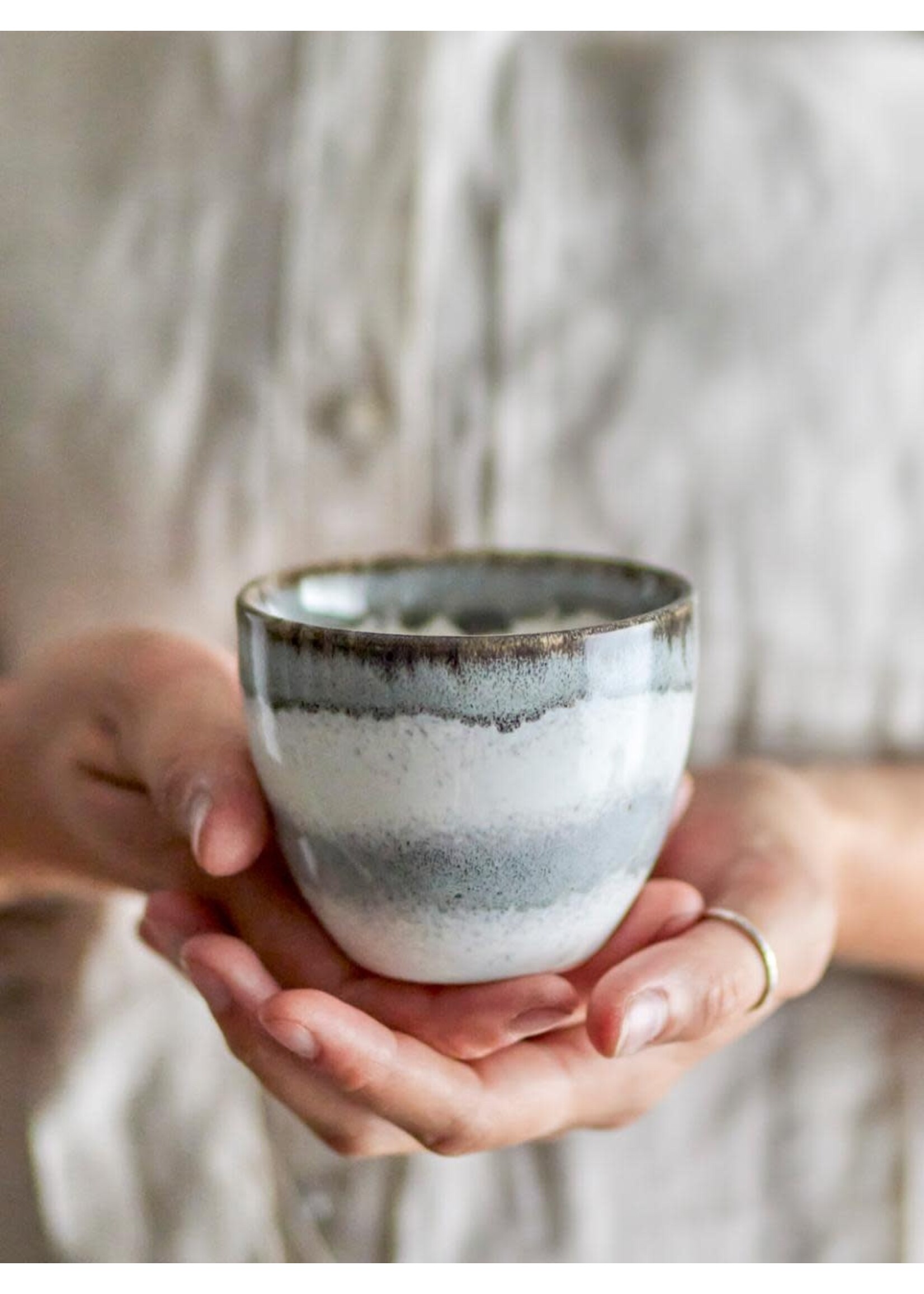 Bloomingville Paula Tasse Grès Gris