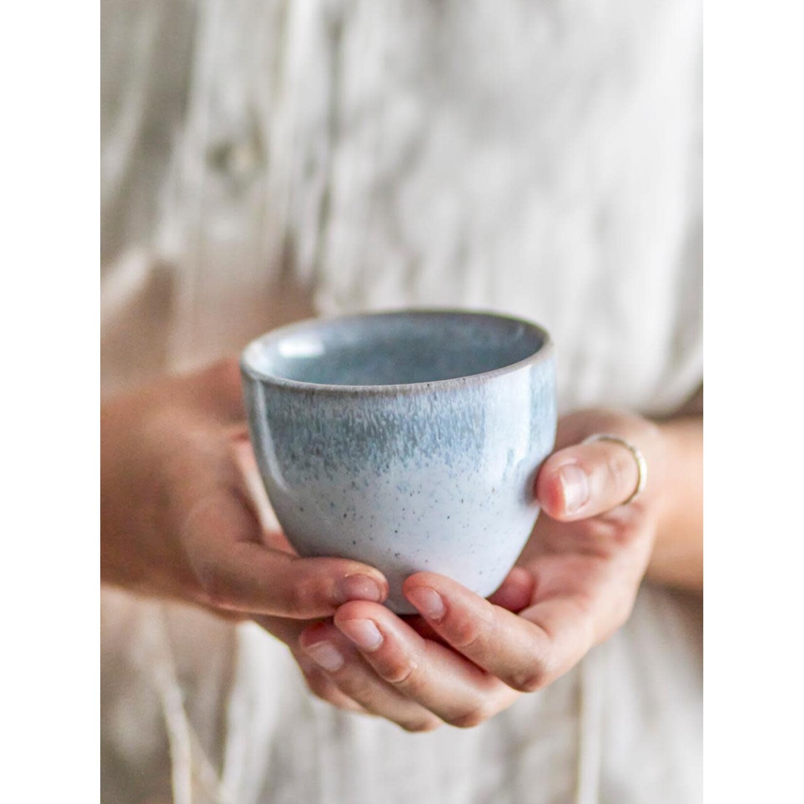 Bloomingville Paula Tasse Grès Blue