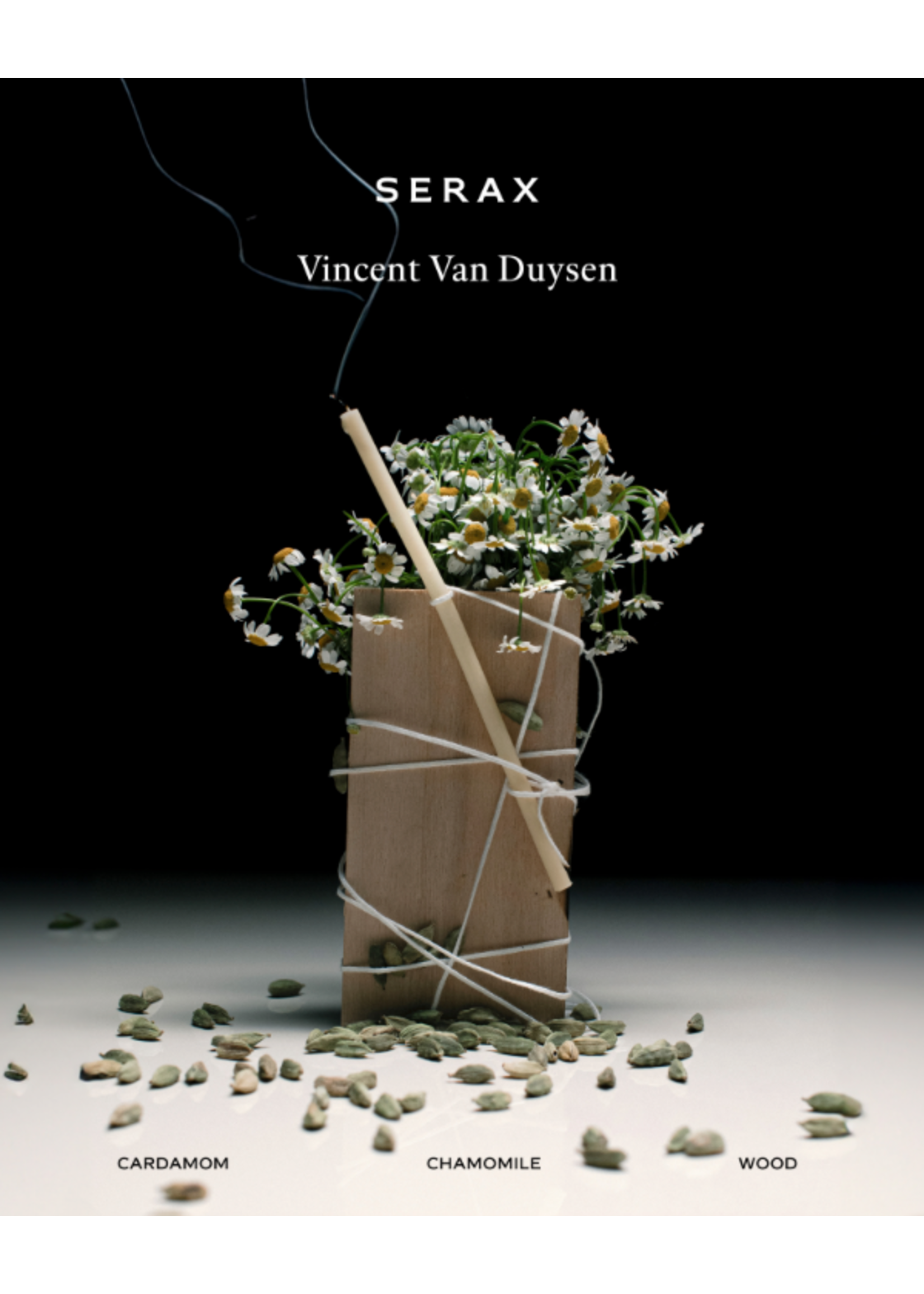 Serax Bougie Serax Vincent Van Duysen Antwerp Smoky Grey S