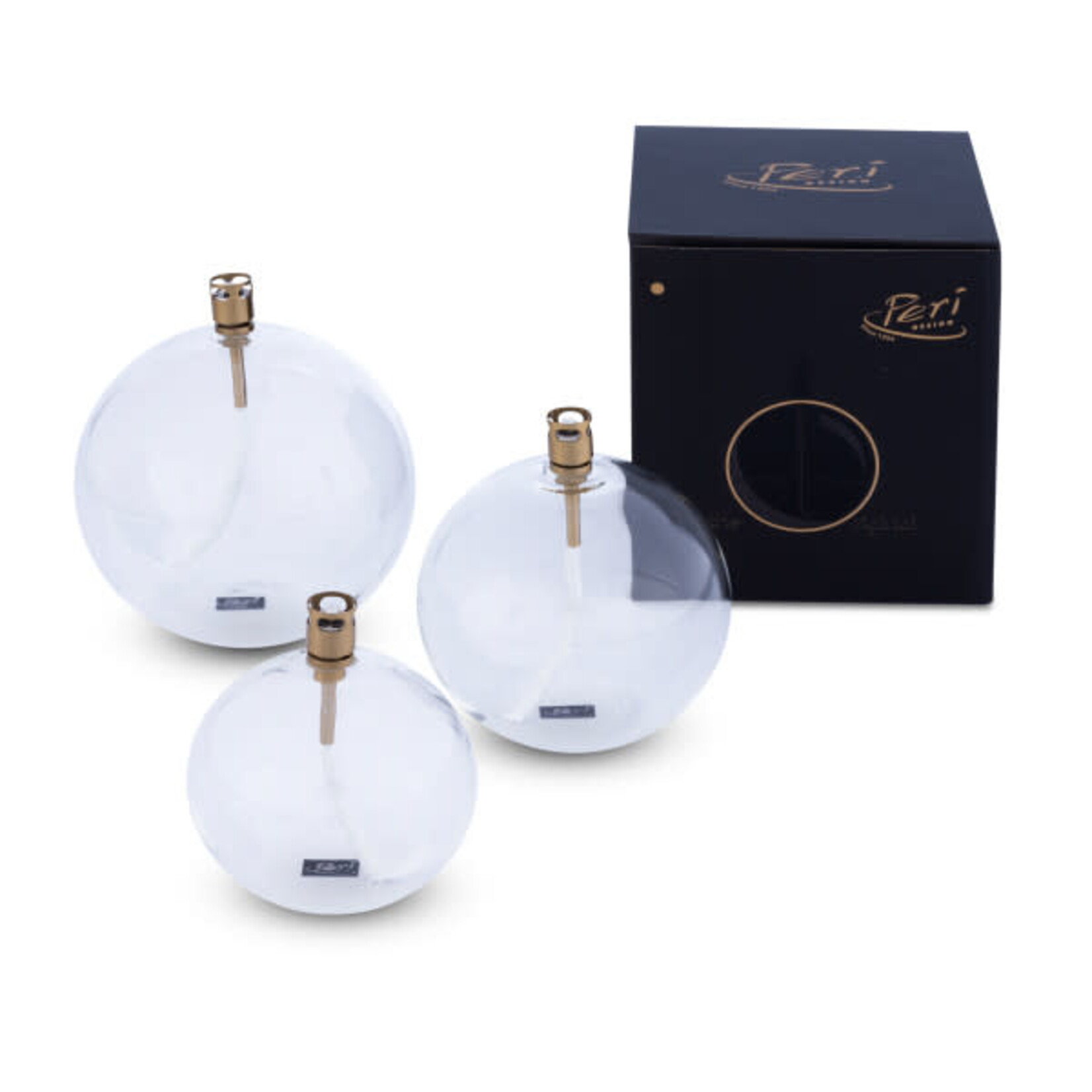 Lampe à Huile Sphère Boule Transparente