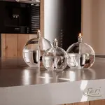 Lampe à Huile Sphère Boule Transparente