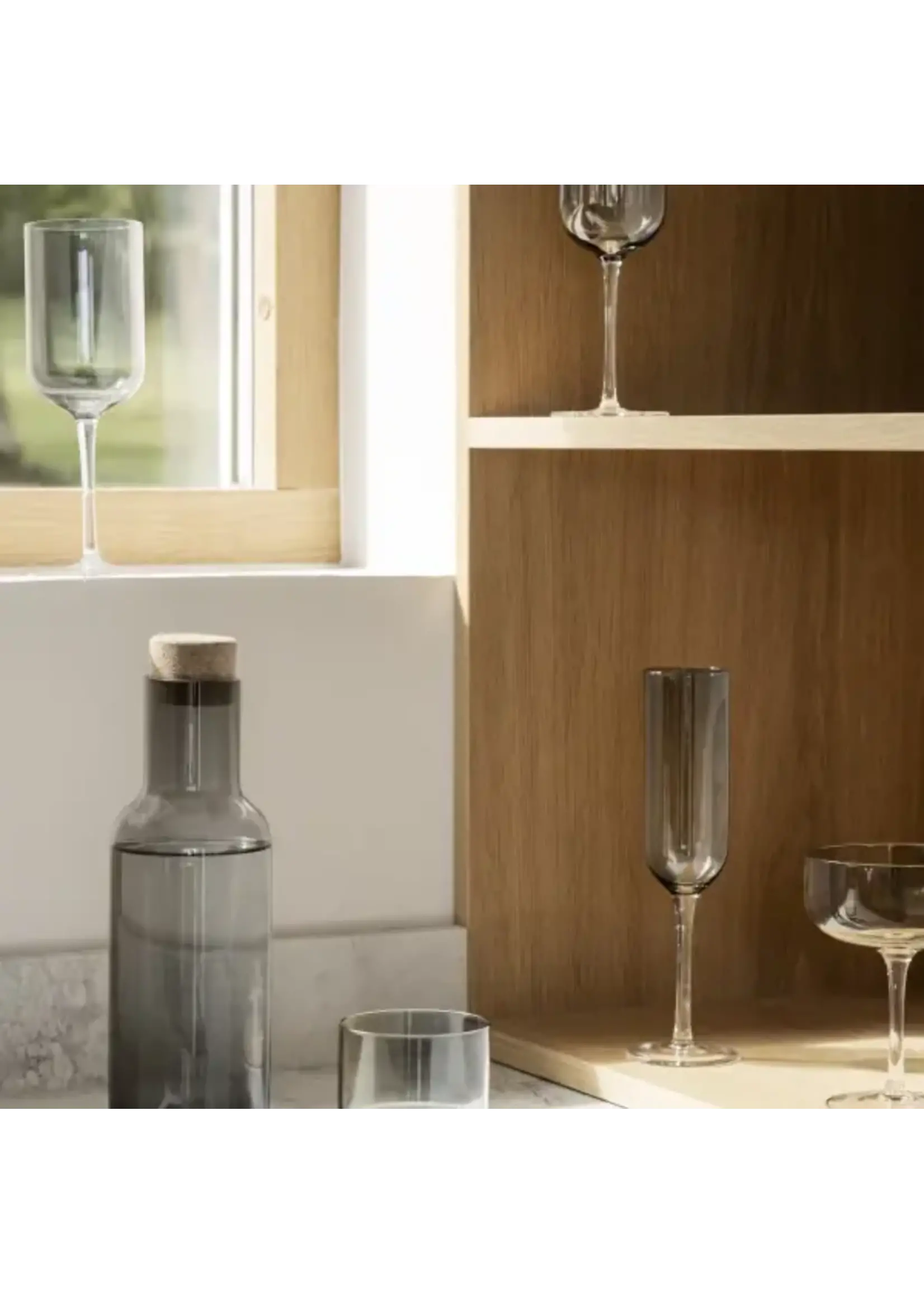 Blomus Set de 4 Flûtes à Champagne Fuumi Smoke