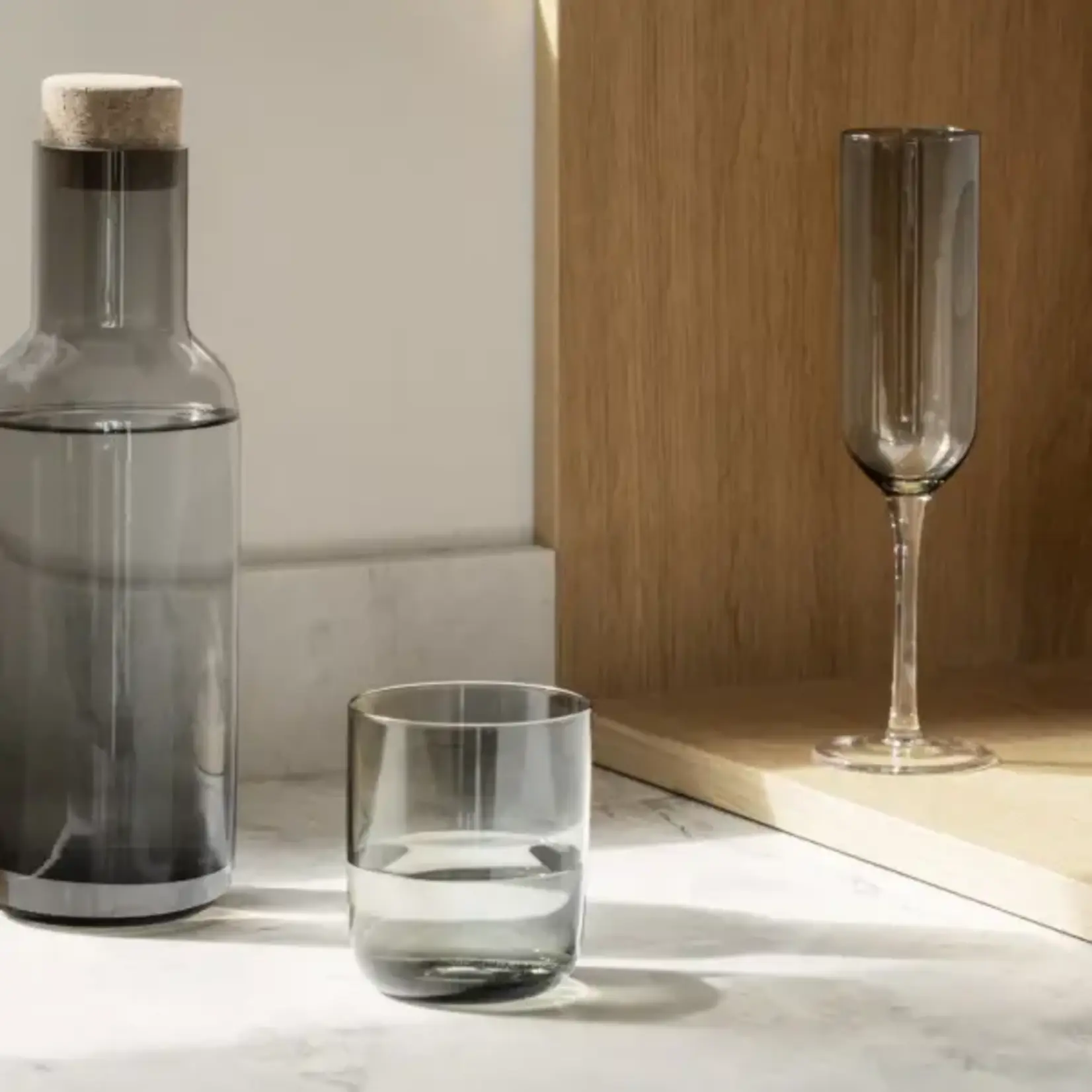 Blomus Set de 4 Verres à Eau Fuumi Smoke