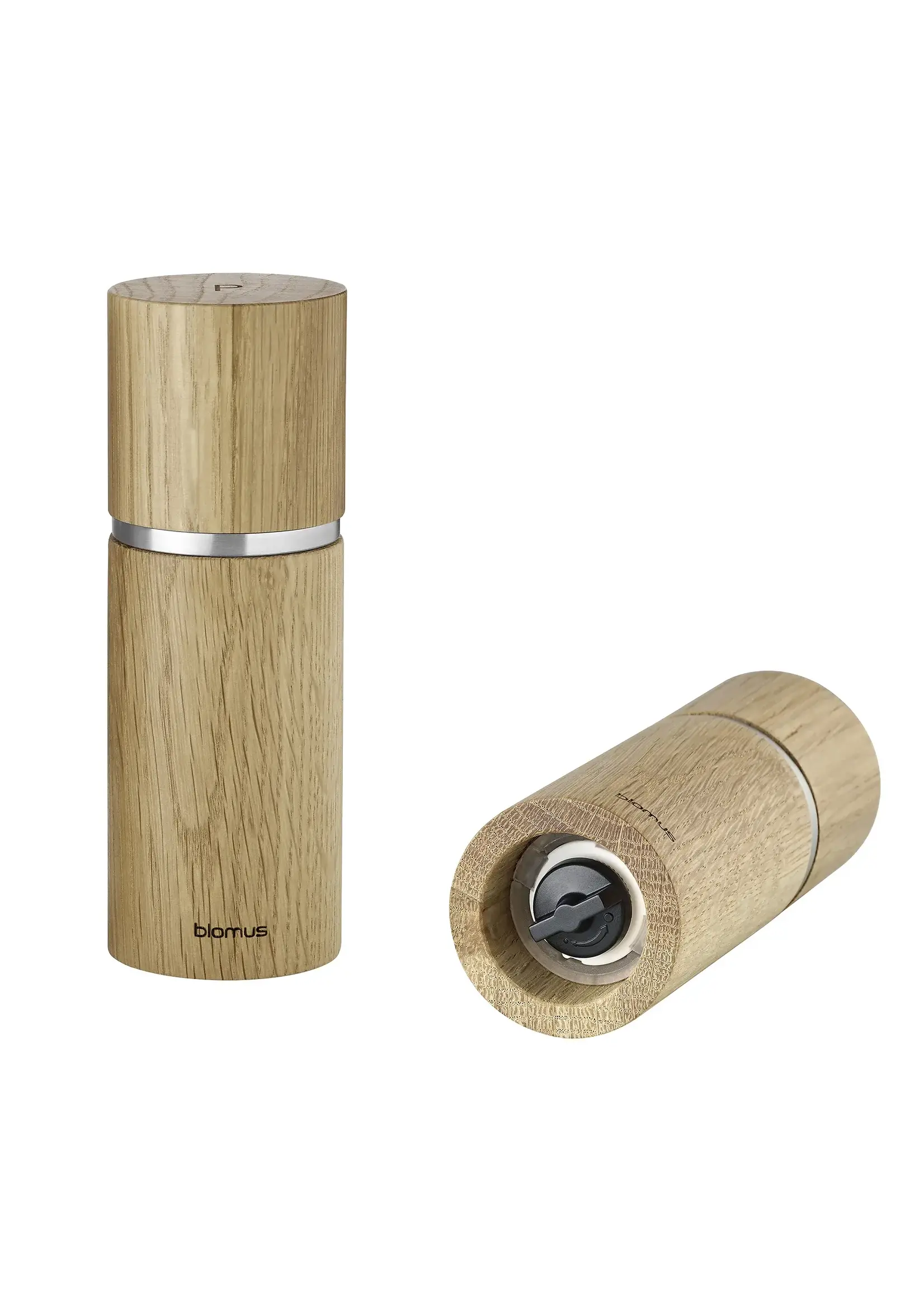 Blomus Set de 2 Moulins Poivre et Sel Oak