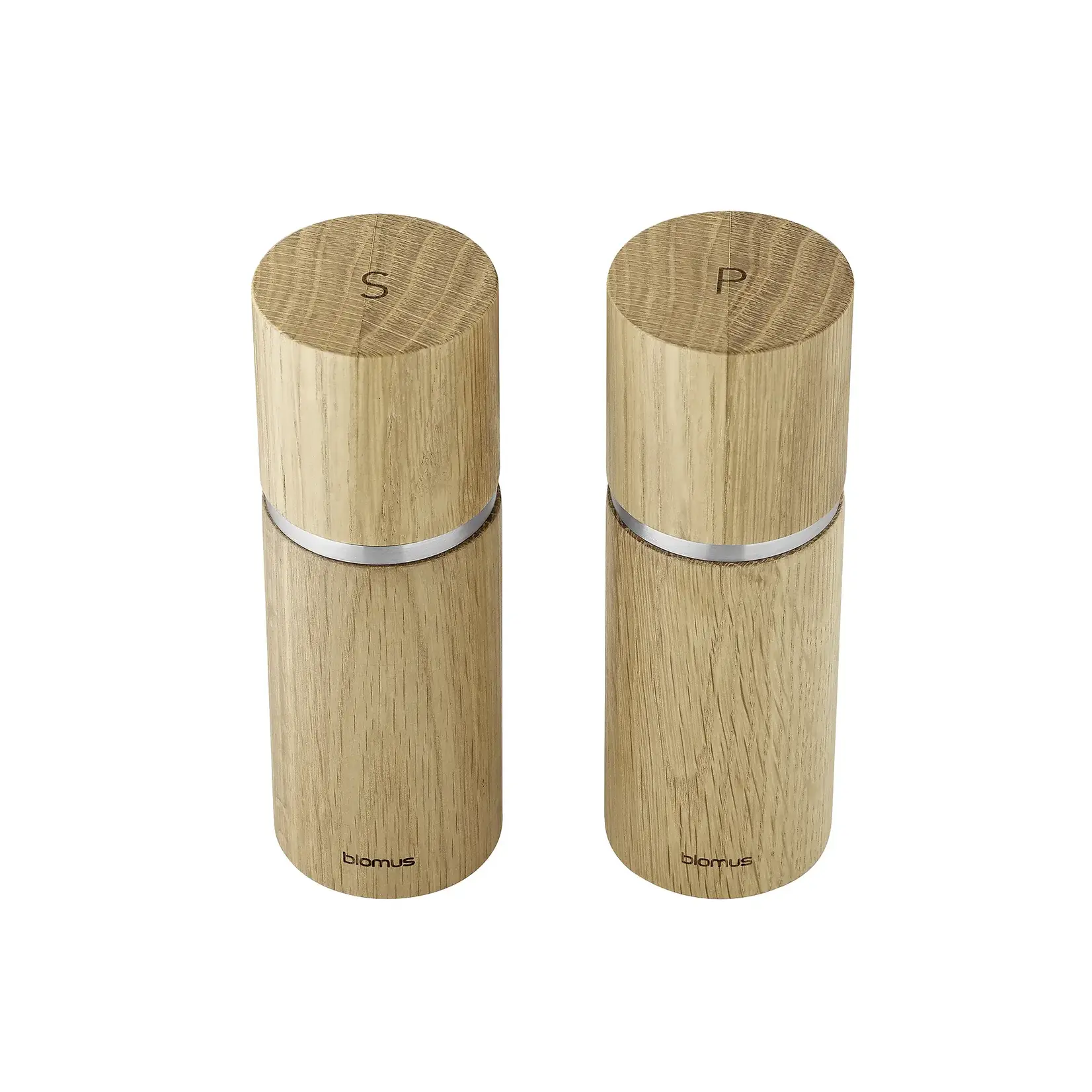 Blomus Set de 2 Moulins Poivre et Sel Oak