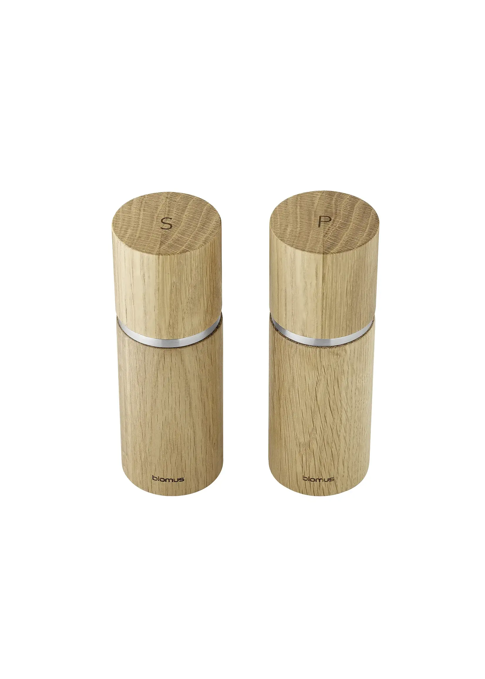 Blomus Set de 2 Moulins Poivre et Sel Oak