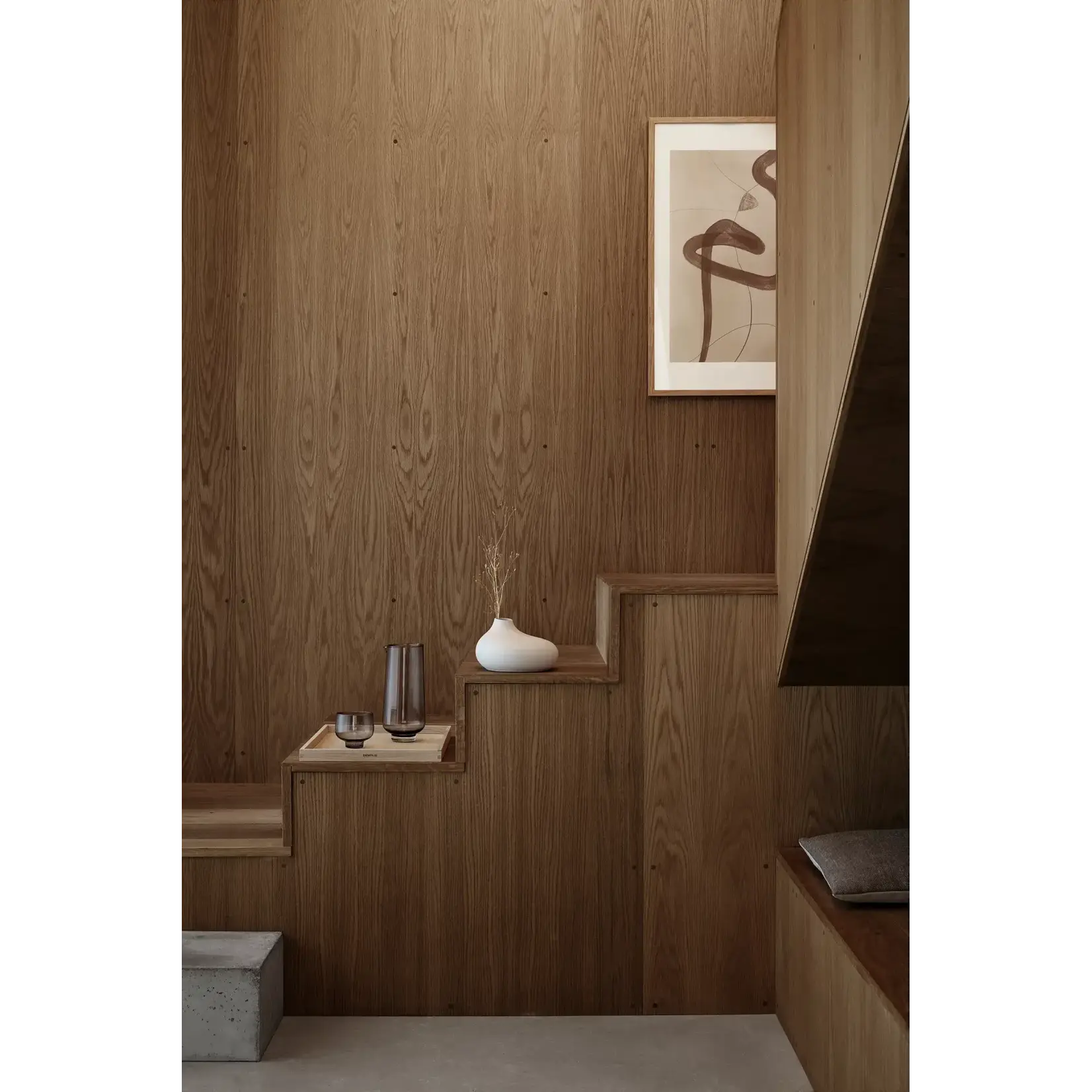 Blomus Set de 3 Vases Nona White