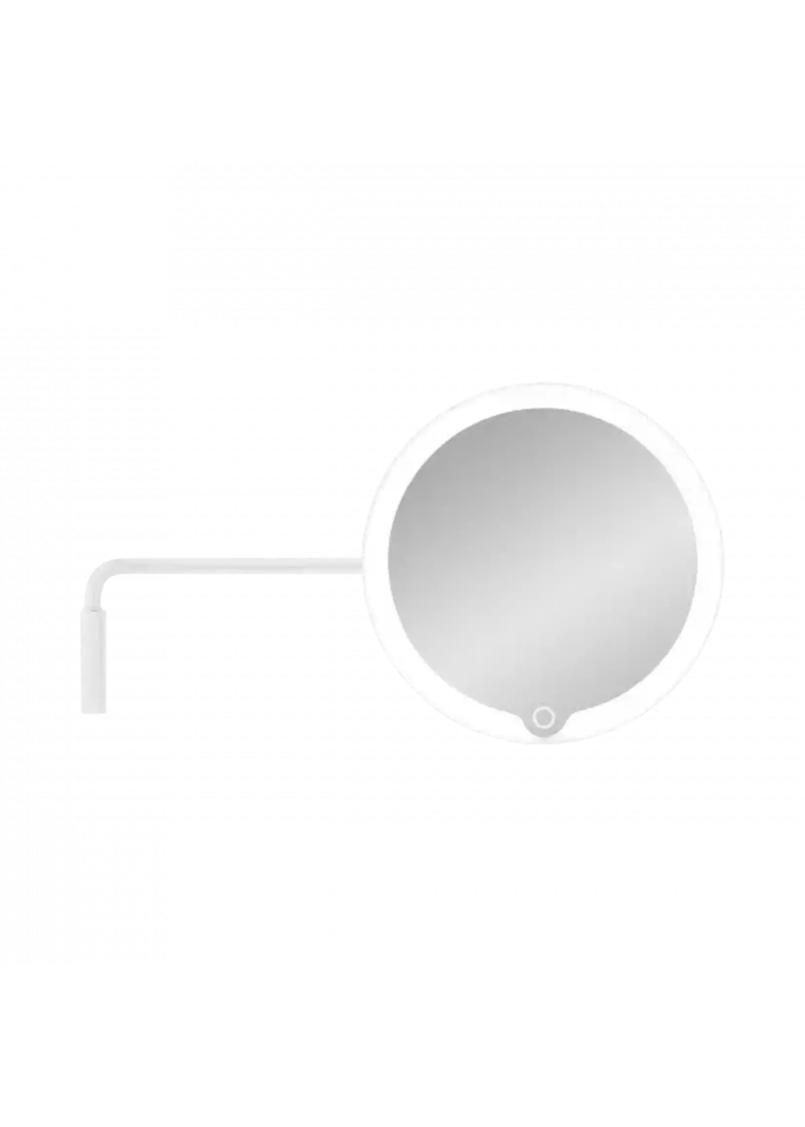 Blomus Miroir Mural Eclairé et Grossissant Modo White