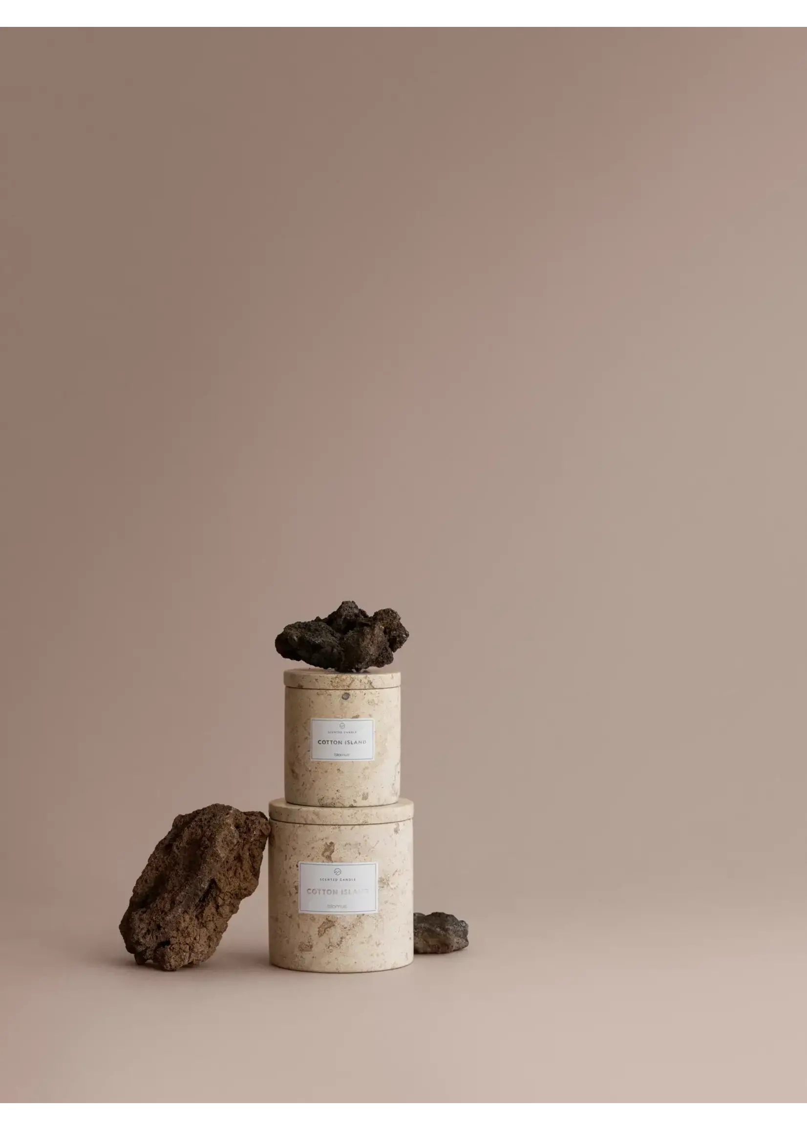 Blomus Bougie Parfumée Frabli Travertine