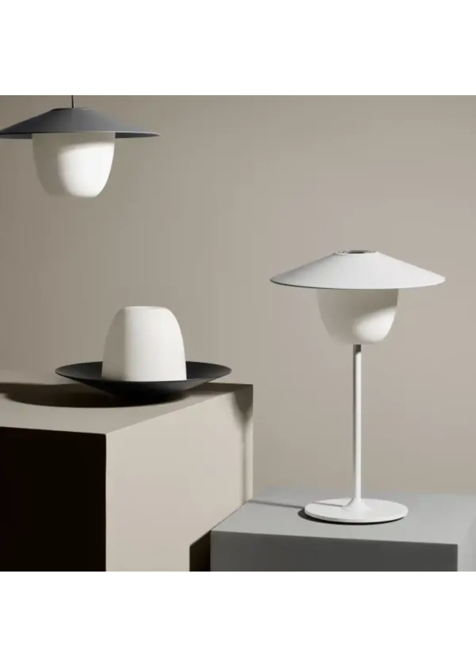 Blomus Lampe Led Ani White