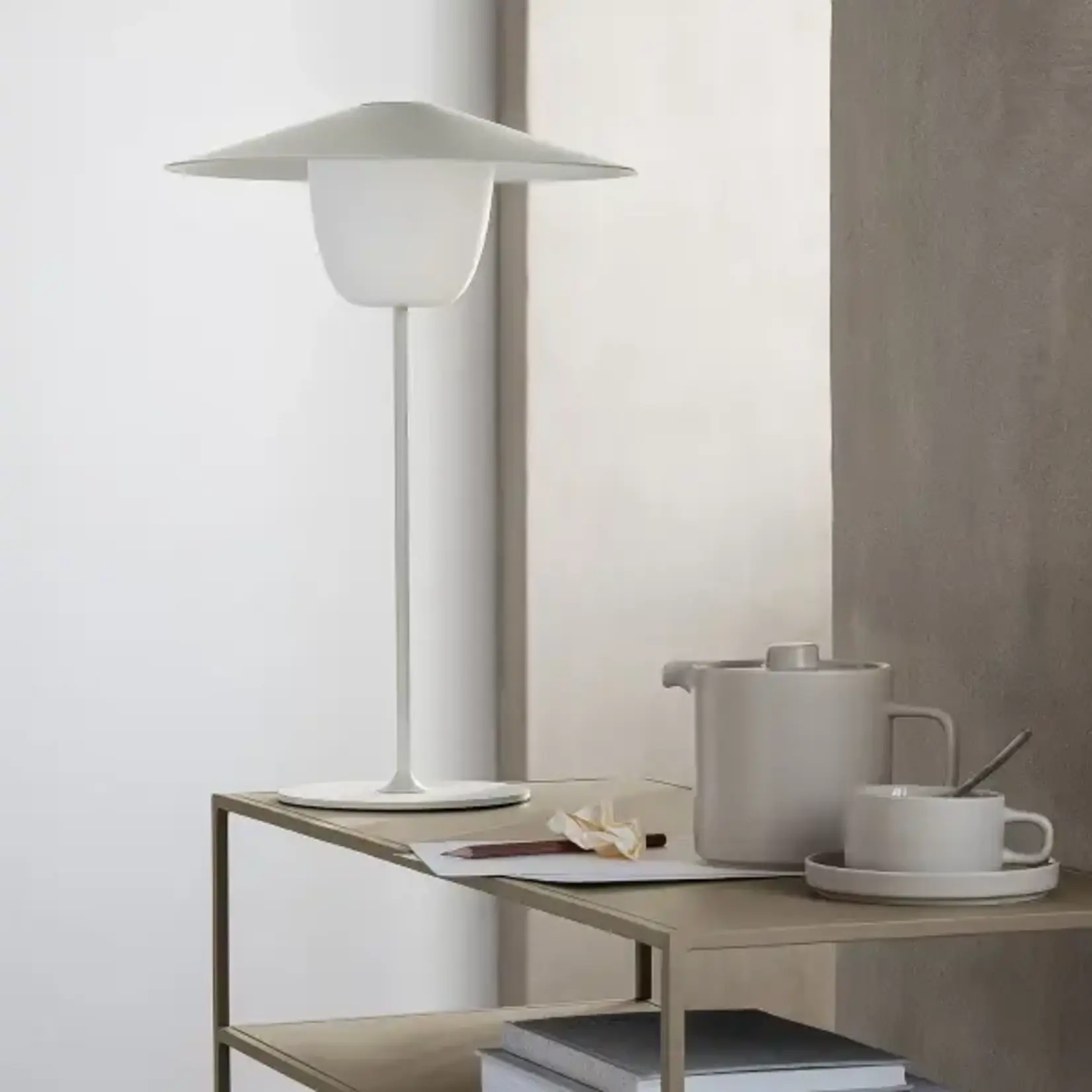 Blomus Lampe Led Ani White