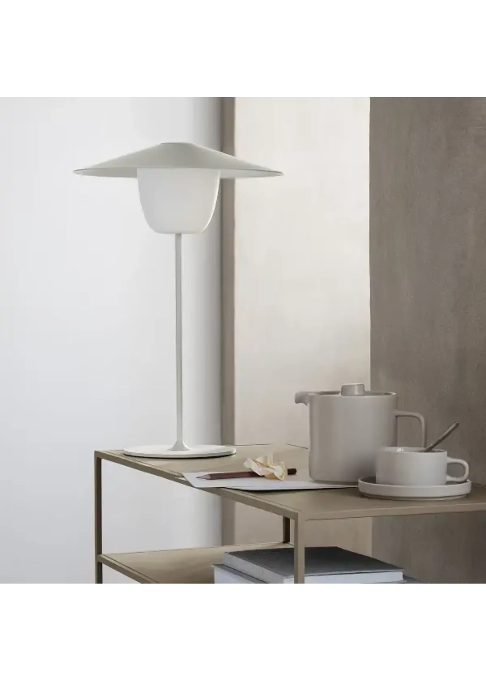 Blomus Lampe Led Ani White