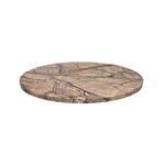 Pomax Carrara Dessus de Table en Marbre Rose 45 cm