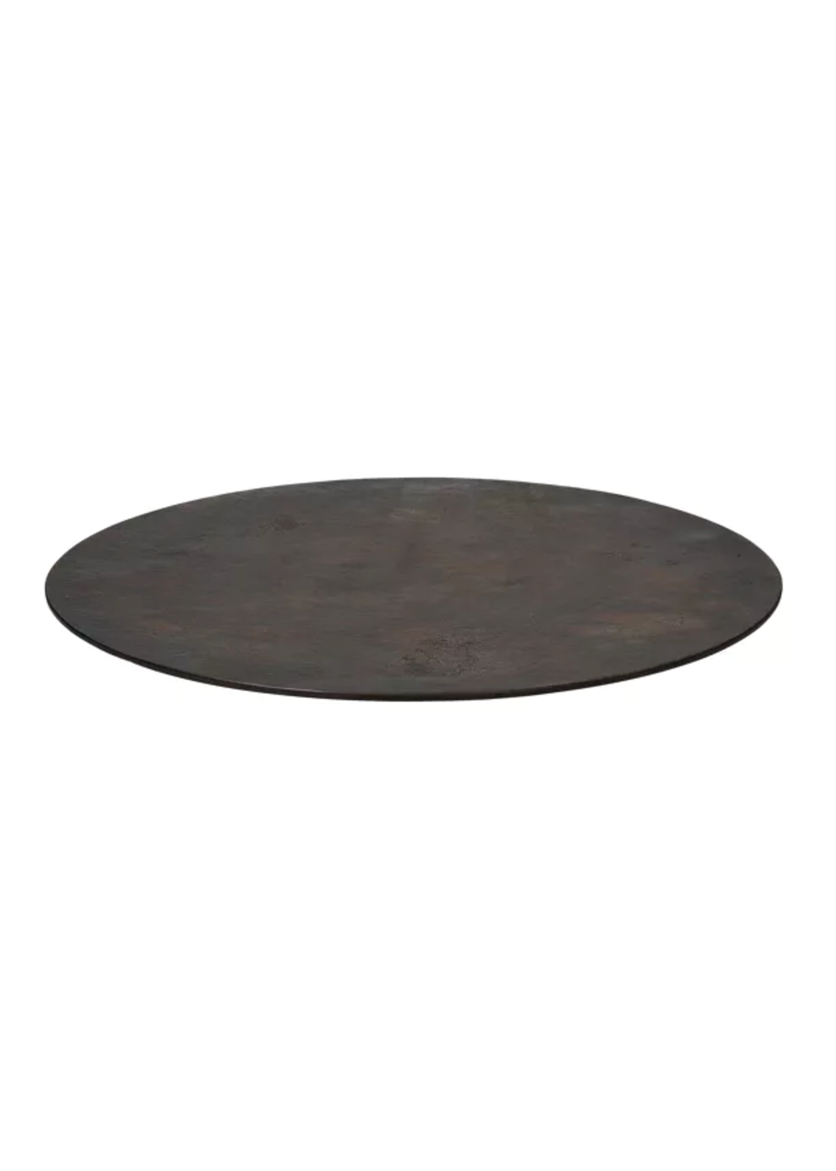 Pomax Morgan Dessus de Table en Aluminium Bronze 55 cm
