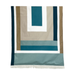 Haomy Drap de Plage Kikoy Zanzibar Jade