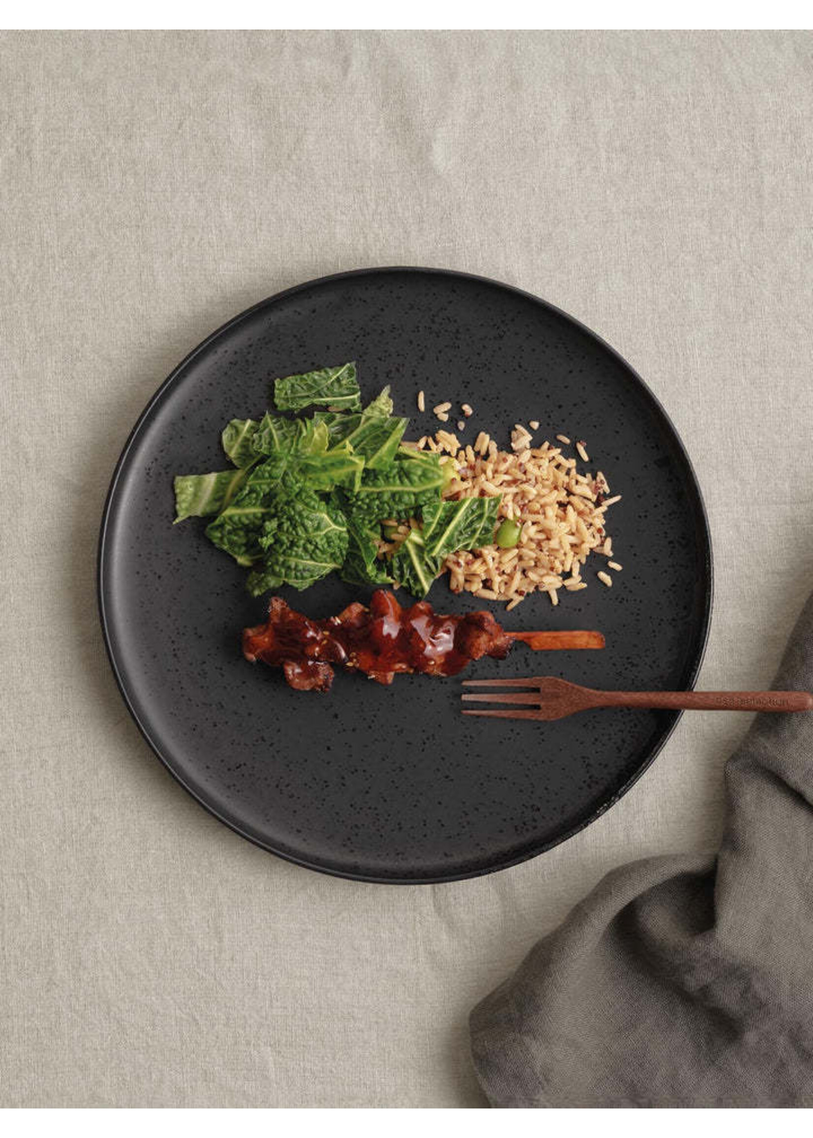 Asa Selection Assiette à Dîner Coppa Kuro 26,5 cm