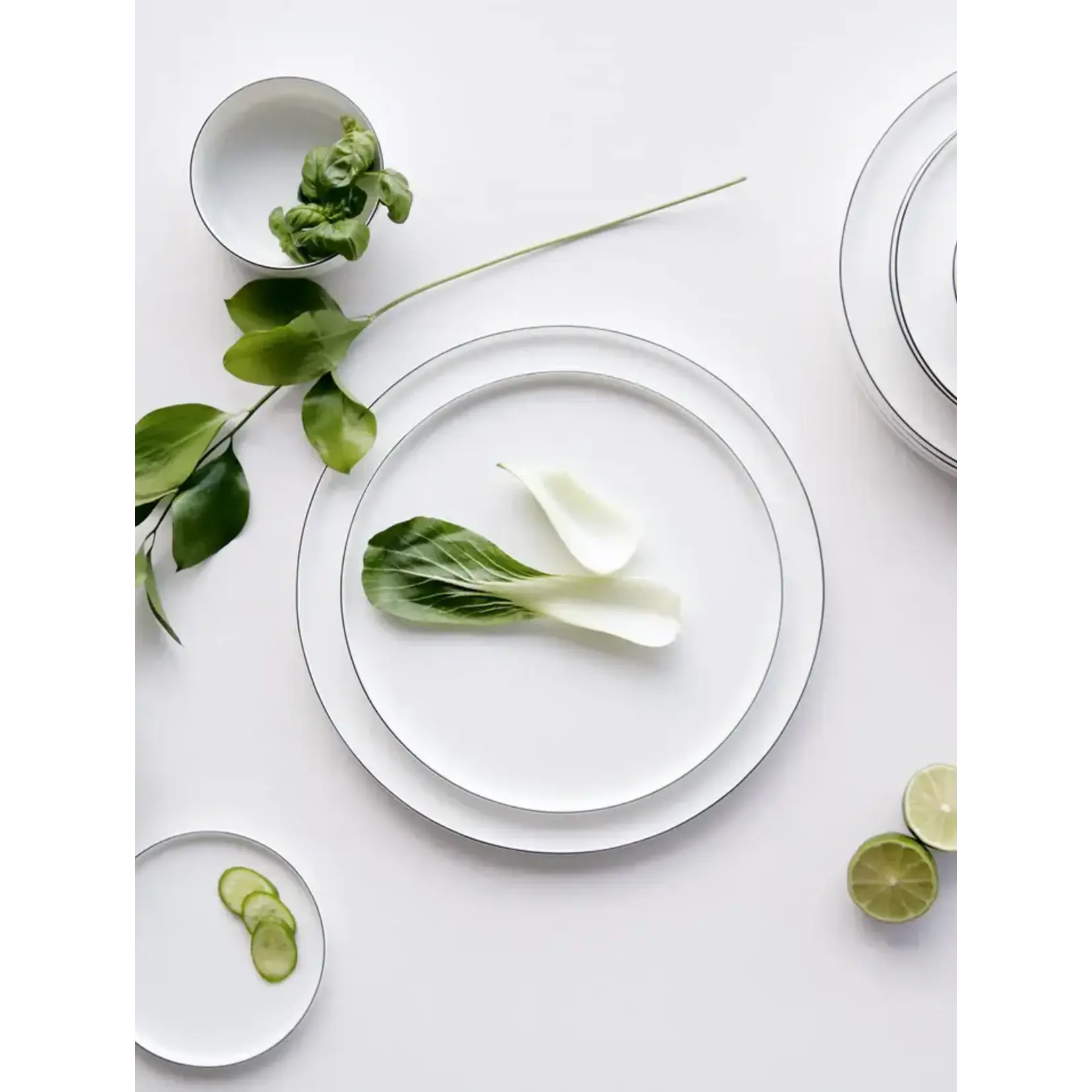 Asa Selection Assiette à Dessert OCO Ligne Noire 21 cm