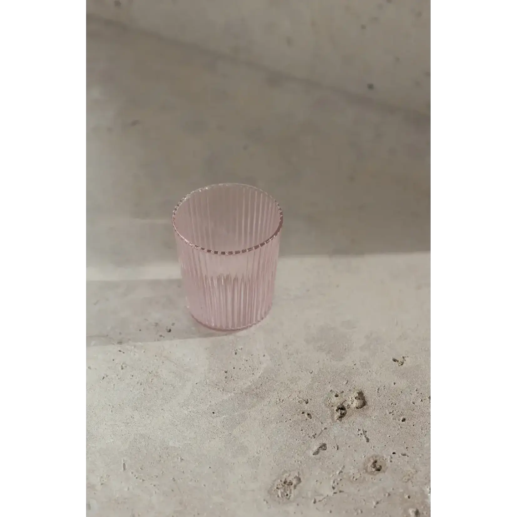 Paveau Verre Strié Paveau Pink