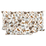 Haomy Housse de Coussin Mahe Tabac 40*60