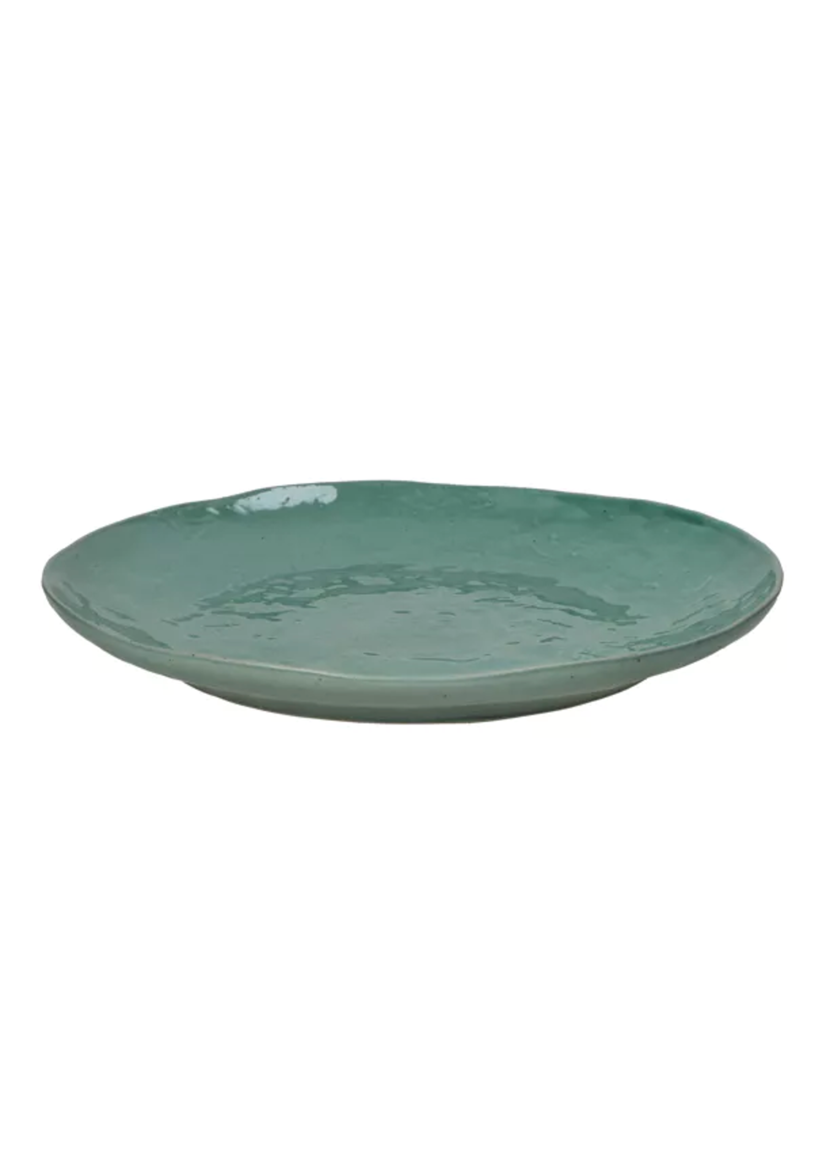 Pomax Marmoris Assiette Plate Porcelaine Céladon 27 cm