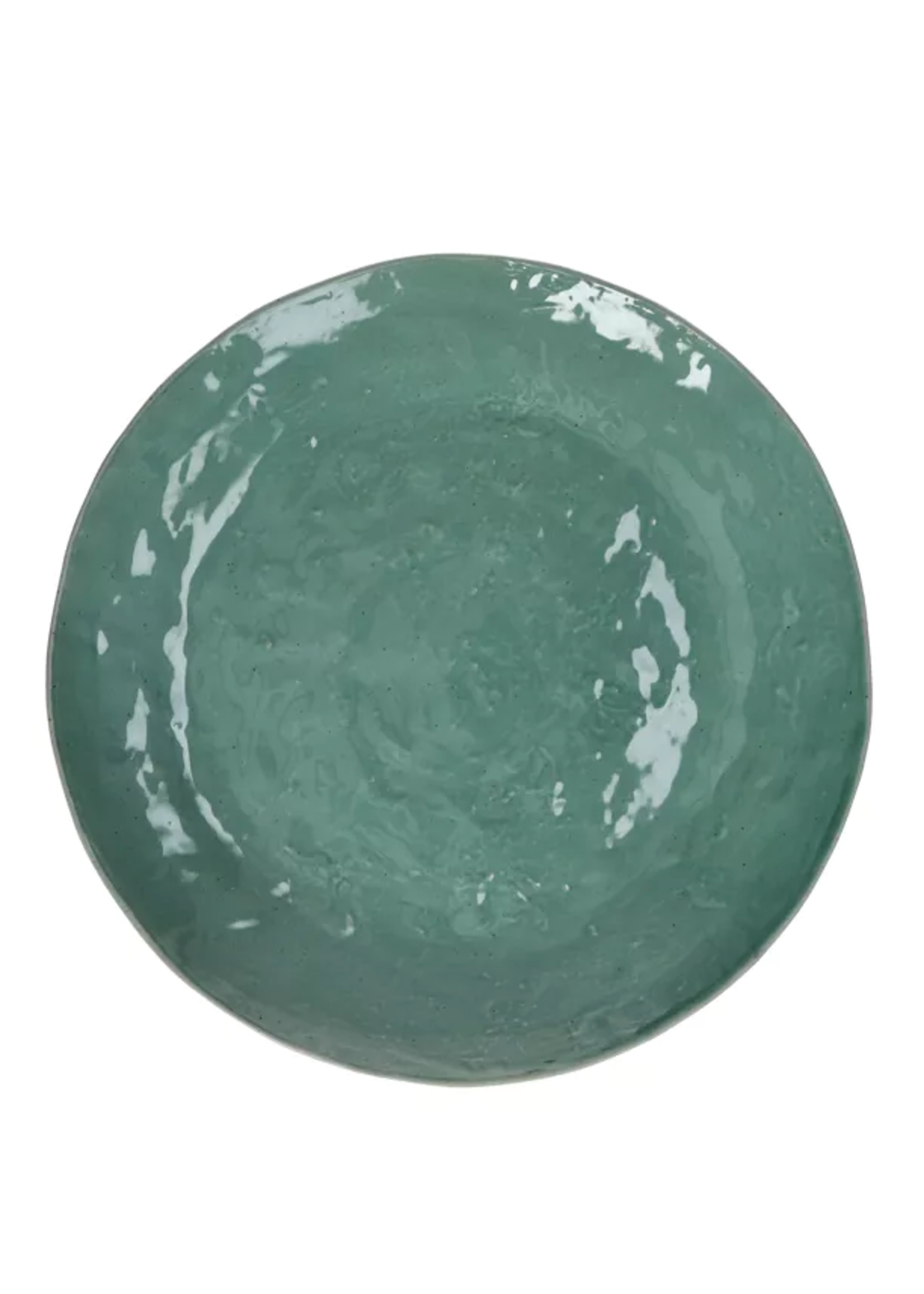 Pomax Marmoris Assiette Plate Porcelaine Céladon 27 cm