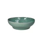 Pomax Marmoris Bol de Présentation Saladier Porcelaine Céladon 33 cm