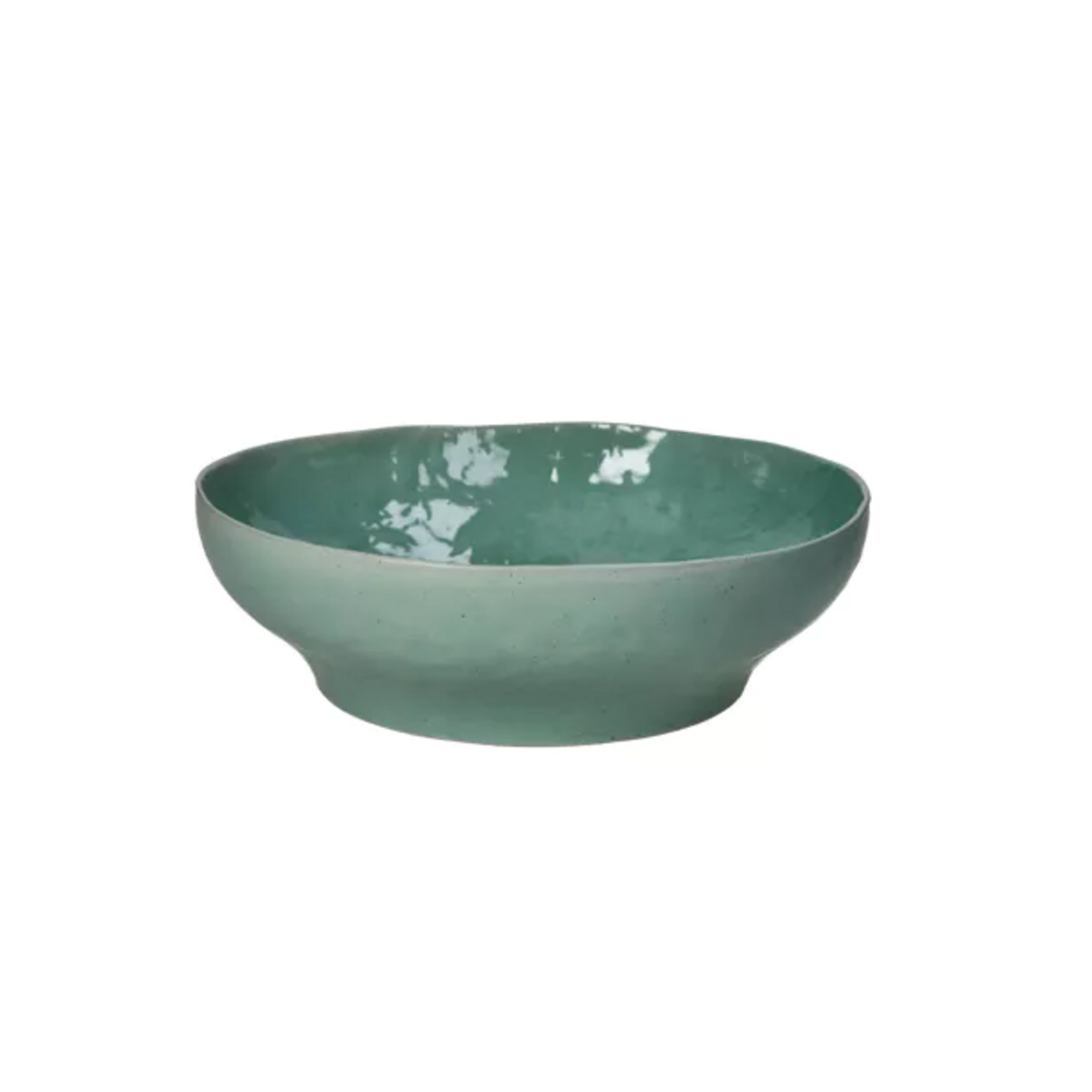 Pomax Marmoris Bol de Présentation Saladier Porcelaine Céladon 33 cm