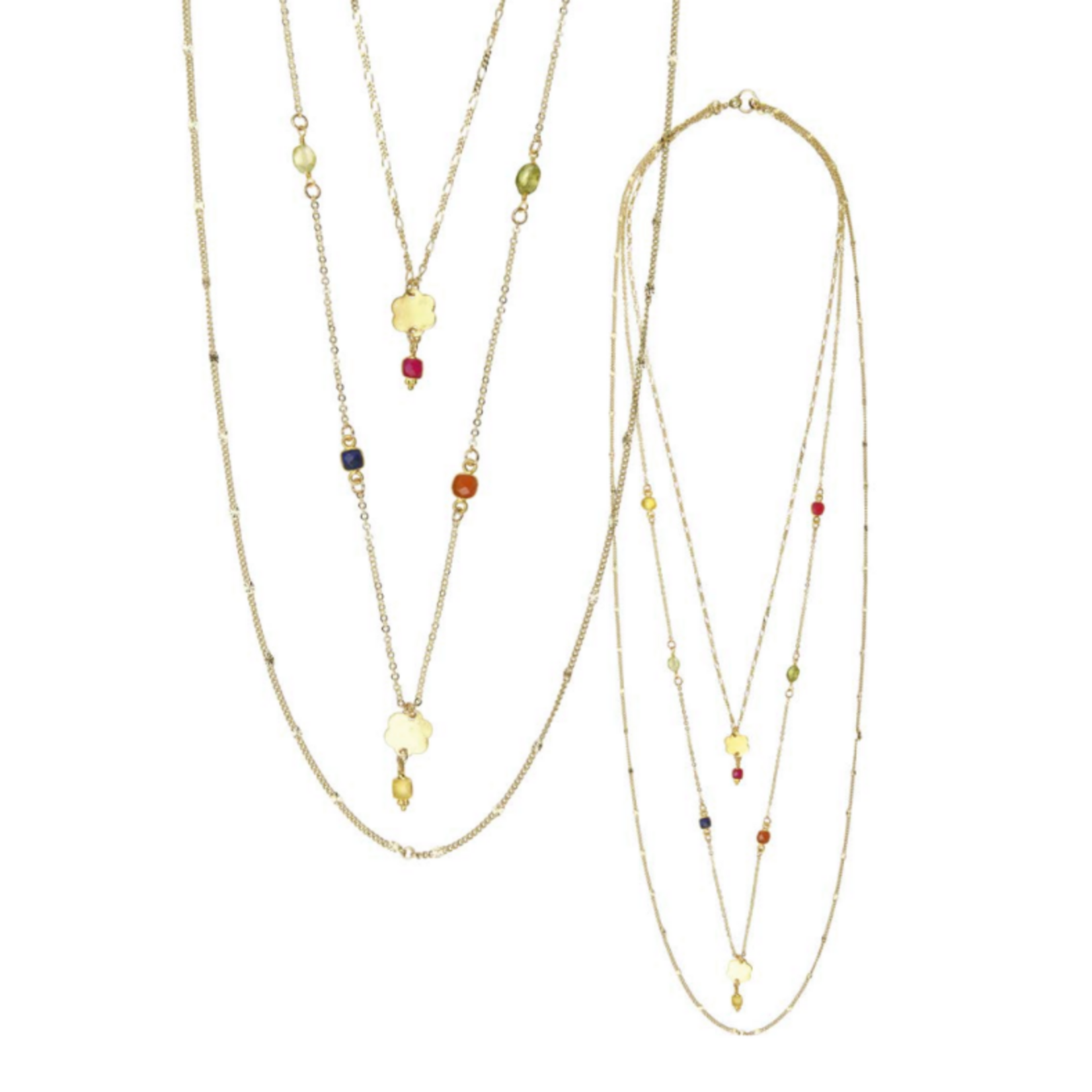 By 164 Sautoir 3 Rangs