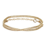 By 164 Bracelet Double Perle