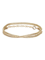 By 164 Bracelet Double Perle